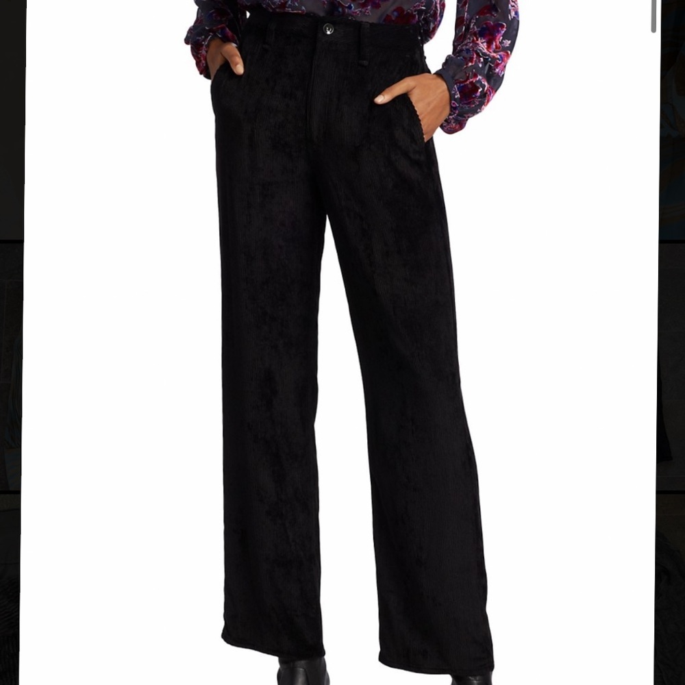 Rag & Bone Ellie Corduroy Pants in Black